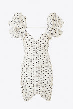 Carica l&#39;immagine nel visualizzatore di Gallery, .Do not buy - Polka dot taffeta mini dress black