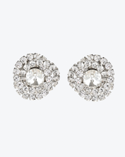 Load image into Gallery viewer, FABA2025-J004 / Crystal torchon earrings