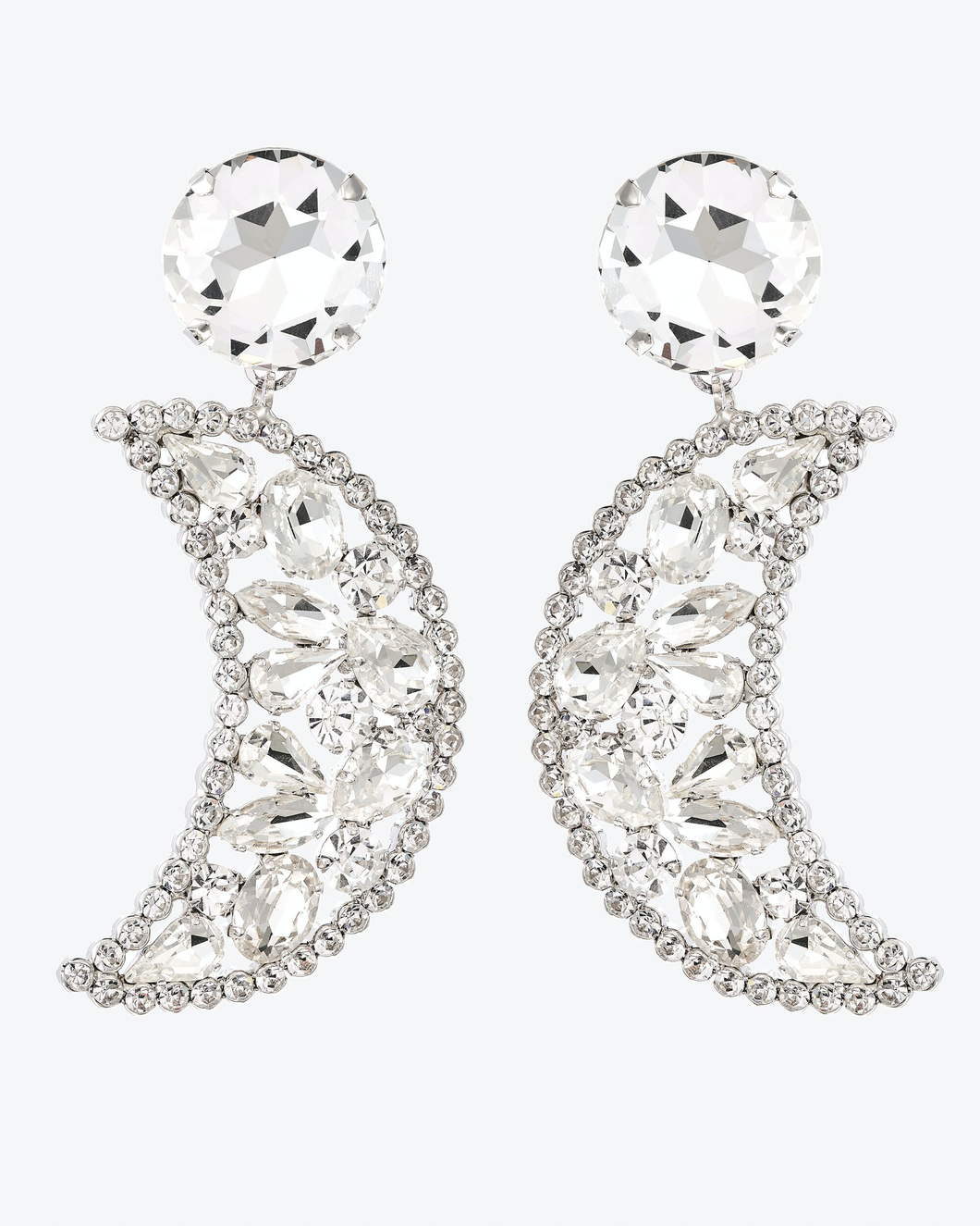 FABA2066-J004 / Big moon earrings