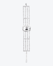 Load image into Gallery viewer, FABA2030-J004 / Crystal choker with central square element