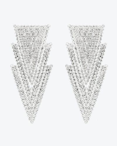 FABA2044-J004 / Three triangles earrings