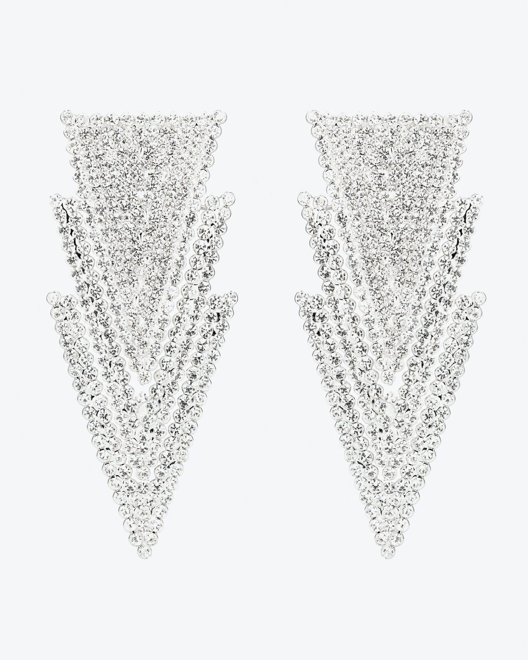 FABA2044-J004 / Three triangles earrings