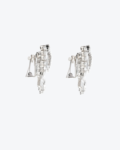 FABA2063-J004 / Little bow crystal earrings