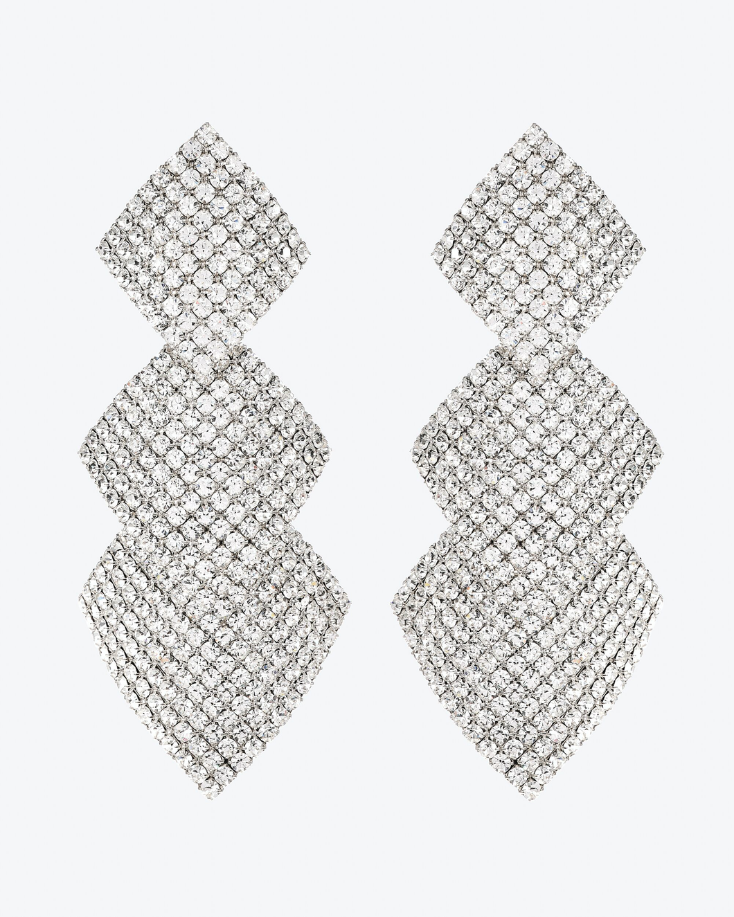 FABA2035-J004 / Three square earrings